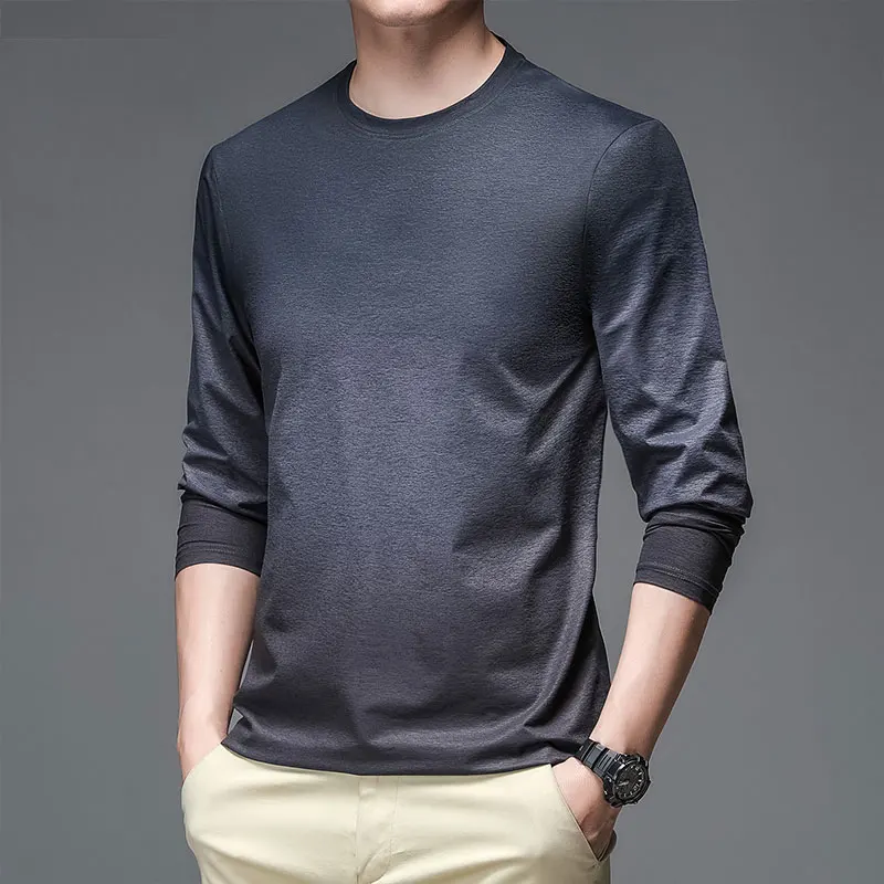 Fashion Gradient Spliced T-shirts Men's Clothing Casual Round Neck Spring Autumn Long Sleeve Basic Youthful Vitality Pullovers
Fashion Gradient Spliced T-shirts Men's Clothing Casual Round Neck Spring Autumn Long Sleeve Basic Youthful Vitality Pullovers