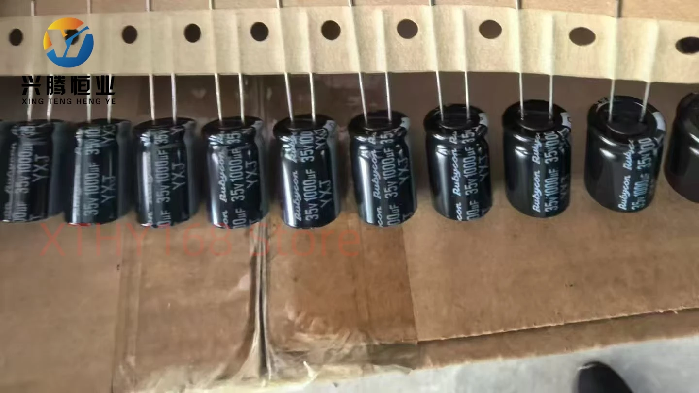 35YXJ1000M 35V1000UF YXJ 12.5X20 Original Rubycon Aluminum Electrolytic Capacitor 1000uF 35V Long Life Low Impedance
35YXJ1000M 35V1000UF YXJ 12.5X20 Original Rubycon Aluminum Electrolytic Capacitor 1000uF 35V Long Life Low Impedance