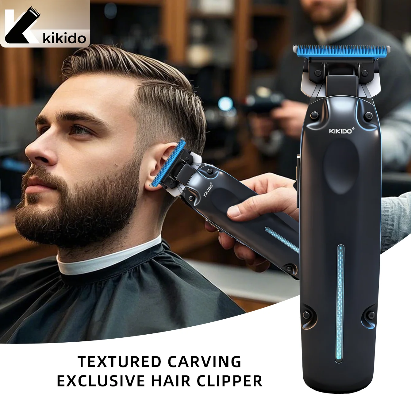 KIKIDO профессиональный триммер для волос, электрический триммер для бороды для мужчин, машинка для стрижки волос, машинка для стрижки волос, набор для ухода за волосами KK-2580
KIKIDO профессиональный триммер для волос, электрический триммер для бороды для мужчин, машинка для стрижки волос, машинка для стрижки волос, набор для ухода за волосами KK-2580