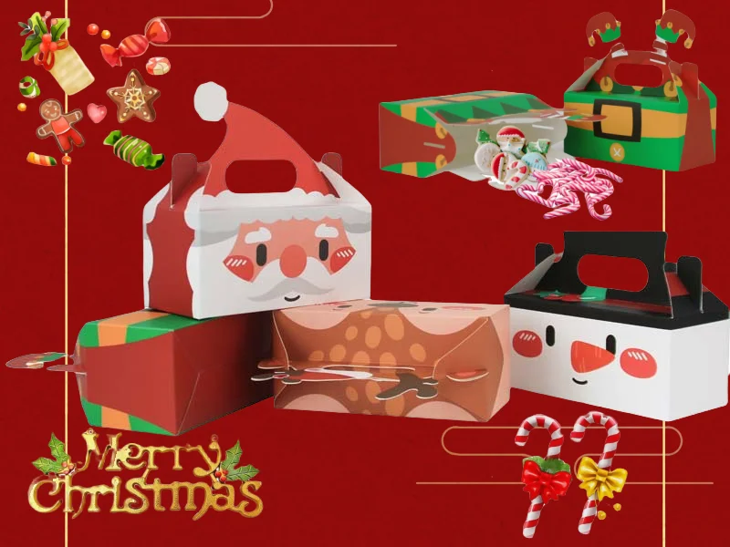 50PCS Merry Christmas Candy Box Cute Santa Claus Elk Cookie Gifts Cake Packing Box For Christmas New Year Party Decor Xmas
50PCS Merry Christmas Candy Box Cute Santa Claus Elk Cookie Gifts Cake Packing Box For Christmas New Year Party Decor Xmas 