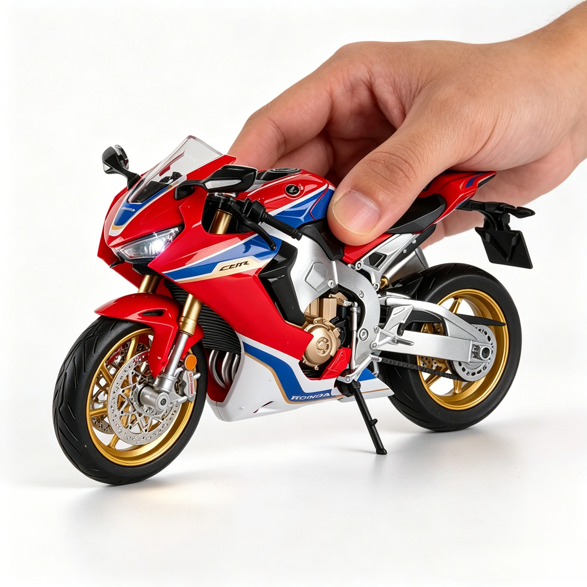1:9 CBR 1000RR Fire Blade Alloy Sports Motorcycle Diecasts Metal Toy Track Racing Motorcycle Model With Light Kids Gift
1:9 CBR 1000RR Fire Blade Alloy Sports Motorcycle Diecasts Metal Toy Track Racing Motorcycle Model With Light Kids Gift