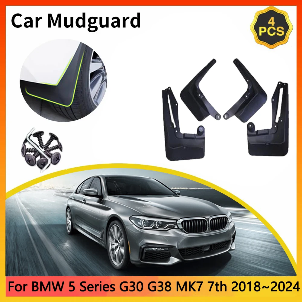 Для BMW 5 серии G30 G38 MK7 7th 2018~2024 2019 Автомобильные брызговики, брызговики, брызговики, аксессуары для крыльев Авто
Для BMW 5 серии G30 G38 MK7 7th 2018~2024 2019 Автомобильные брызговики, брызговики, брызговики, аксессуары для крыльев Авто