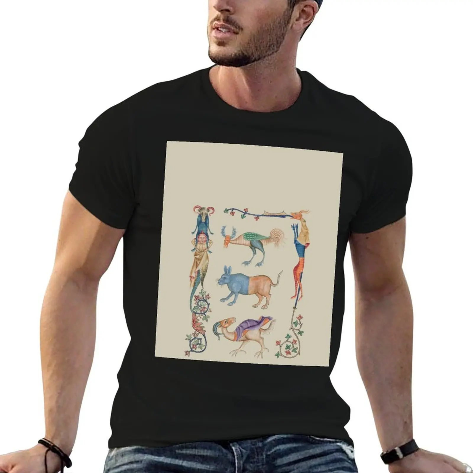 Medieval Hybrid Beasts: Luttrell Psalter 1400's T-Shirt man t shirts for men t shirts designer funny t shirts dark humor T-shirt
Medieval Hybrid Beasts: Luttrell Psalter 1400's T-Shirt man t shirts for men t shirts designer funny t shirts dark humor T-shirt