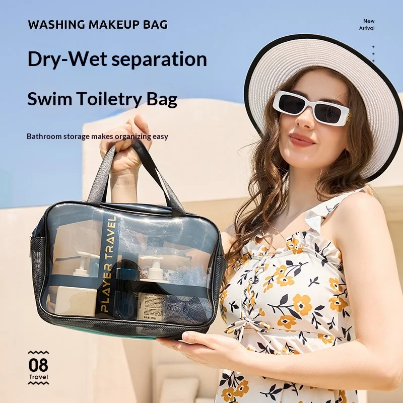 Водонепроницаемая сумка для влажных и сухих вещей, дорожная сумка для женщин, органайзер для путешествий, пляжная сумка для фитнеса и командировок
Водонепроницаемая сумка для влажных и сухих вещей, дорожная сумка для женщин, органайзер для путешествий, пляжная сумка для фитнеса и командировок