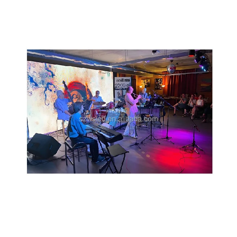 P3.9 LED Display Panel Indoor/Outdoor Concerts Church Rental Stage Backdrop Wall 4500-5000cd/ Brightness 3-Year
P3.9 LED Display Panel Indoor/Outdoor Concerts Church Rental Stage Backdrop Wall 4500-5000cd/ Brightness 3-Year