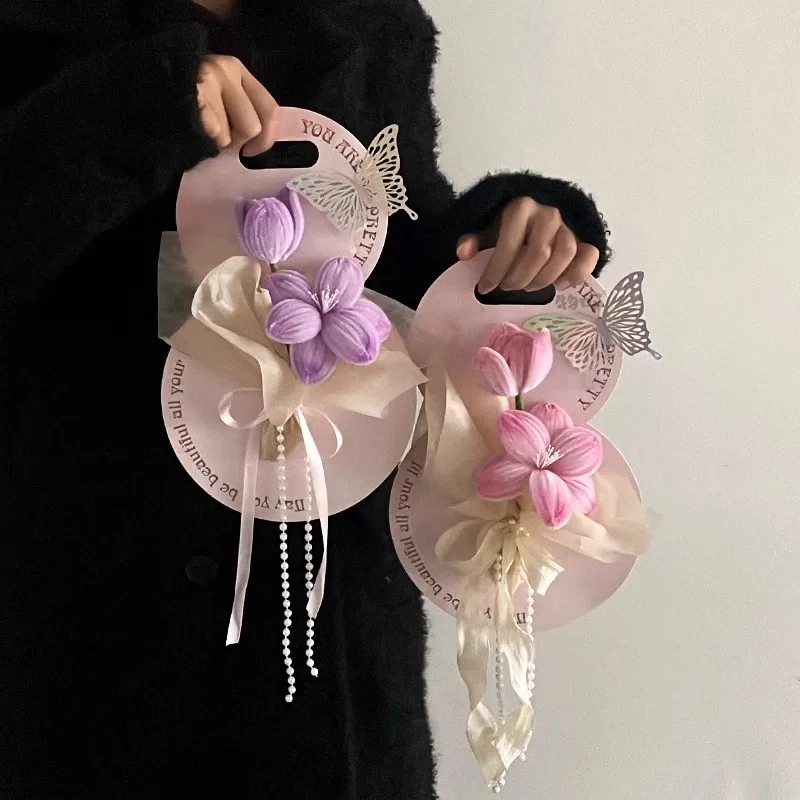 Valentine's Day Creative Premium Tulip Handheld Bouquet Twisty Stick Handmade Birthday Gift for Women, Mother's Day Present
Valentine's Day Creative Premium Tulip Handheld Bouquet Twisty Stick Handmade Birthday Gift for Women, Mother's Day Present