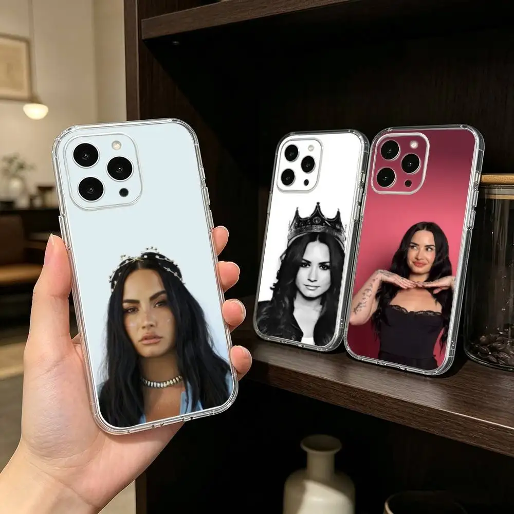Singer Demi Lovato Phone Case For iPhone 17 16 15 14 13 12 11 Mini Pro Max Plus Transparent Cover
Singer Demi Lovato Phone Case For iPhone 17 16 15 14 13 12 11 Mini Pro Max Plus Transparent Cover