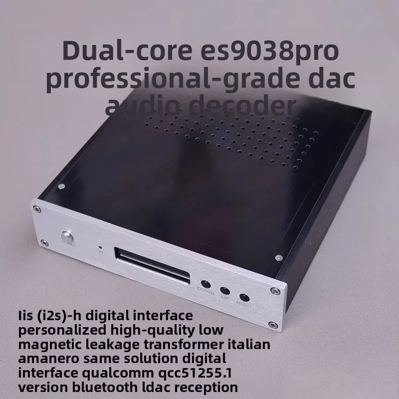 ES9038PRO Двухъядерный ЦАП | Bluetooth 5.0 с входом Amanero/USB и IIS
ES9038PRO Двухъядерный ЦАП | Bluetooth 5.0 с входом Amanero/USB и IIS