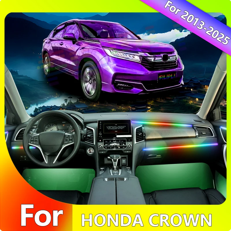 FILIPLI For 2014 For Honda Crown Ambient Light Car Gadgets Decorations Accessories 64 Colors Car Decoration Led Lamp App Remote
FILIPLI For 2014 For Honda Crown Ambient Light Car Gadgets Decorations Accessories 64 Colors Car Decoration Led Lamp App Remote