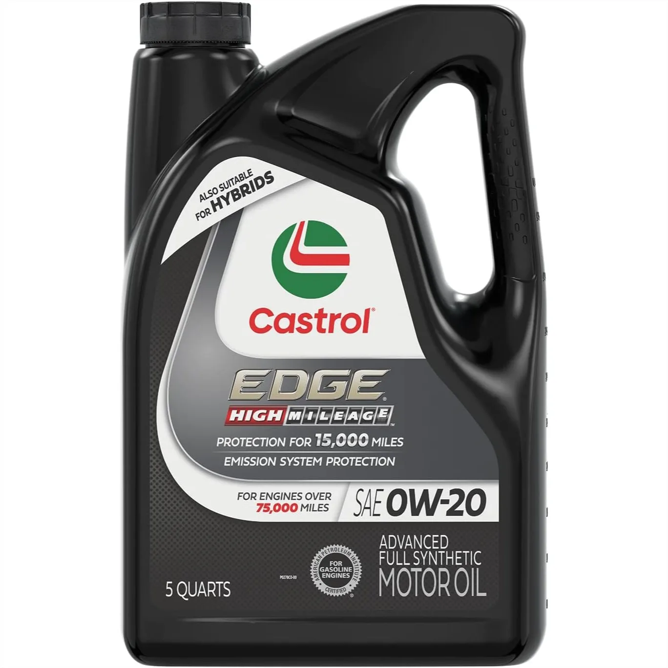 Моторное масло Castrol EDGE High Mileage 0W-20, полностью синтетическое, 5 кварт - уменьшает утечки и образование отложений
Моторное масло Castrol EDGE High Mileage 0W-20, полностью синтетическое, 5 кварт - уменьшает утечки и образование отложений