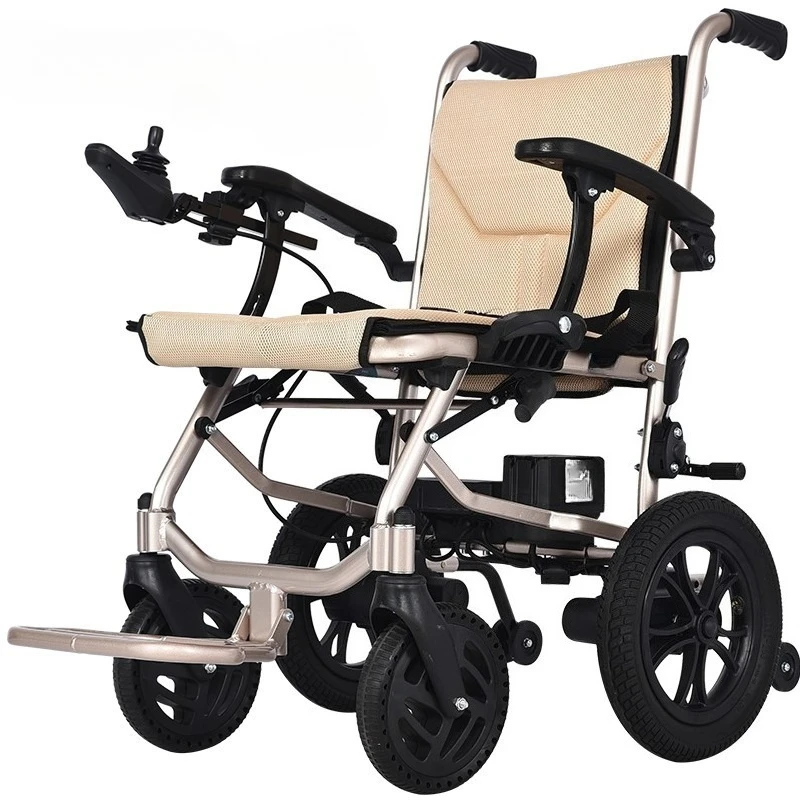 The elderly electric wheelchair aluminum folding lightweight disability scooter
The elderly electric wheelchair aluminum folding lightweight disability scooter