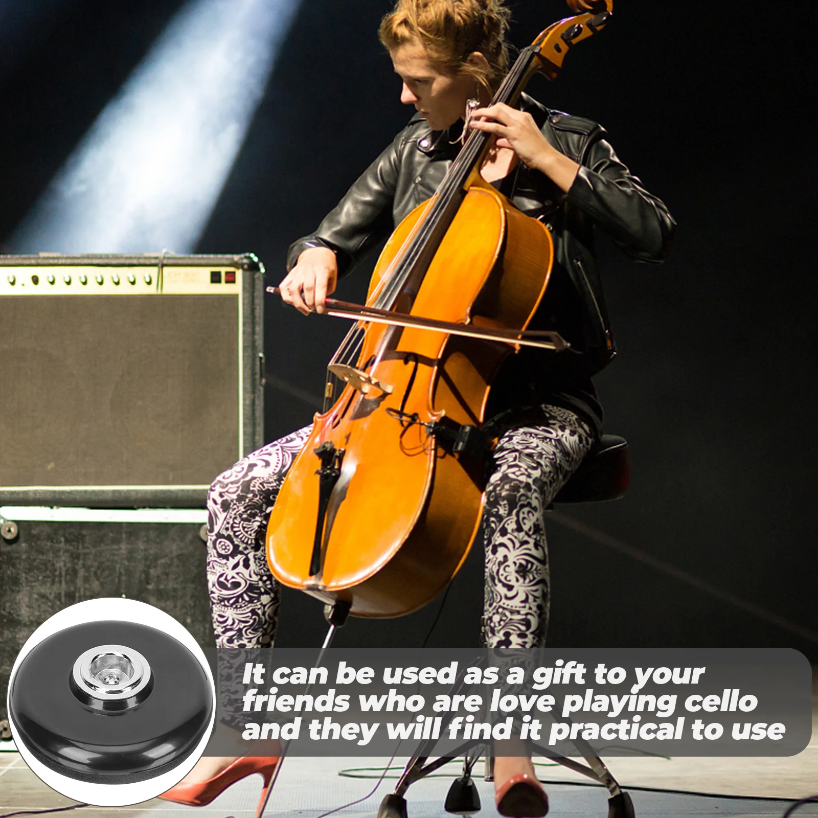 Premium Non-Slip Cello Endpin Anchor Rest Anti-S Stopper Holder Rubber Floor Protector Durable Cello Accessories For 
Premium Non-Slip Cello Endpin Anchor Rest Anti-S Stopper Holder Rubber Floor Protector Durable Cello Accessories For