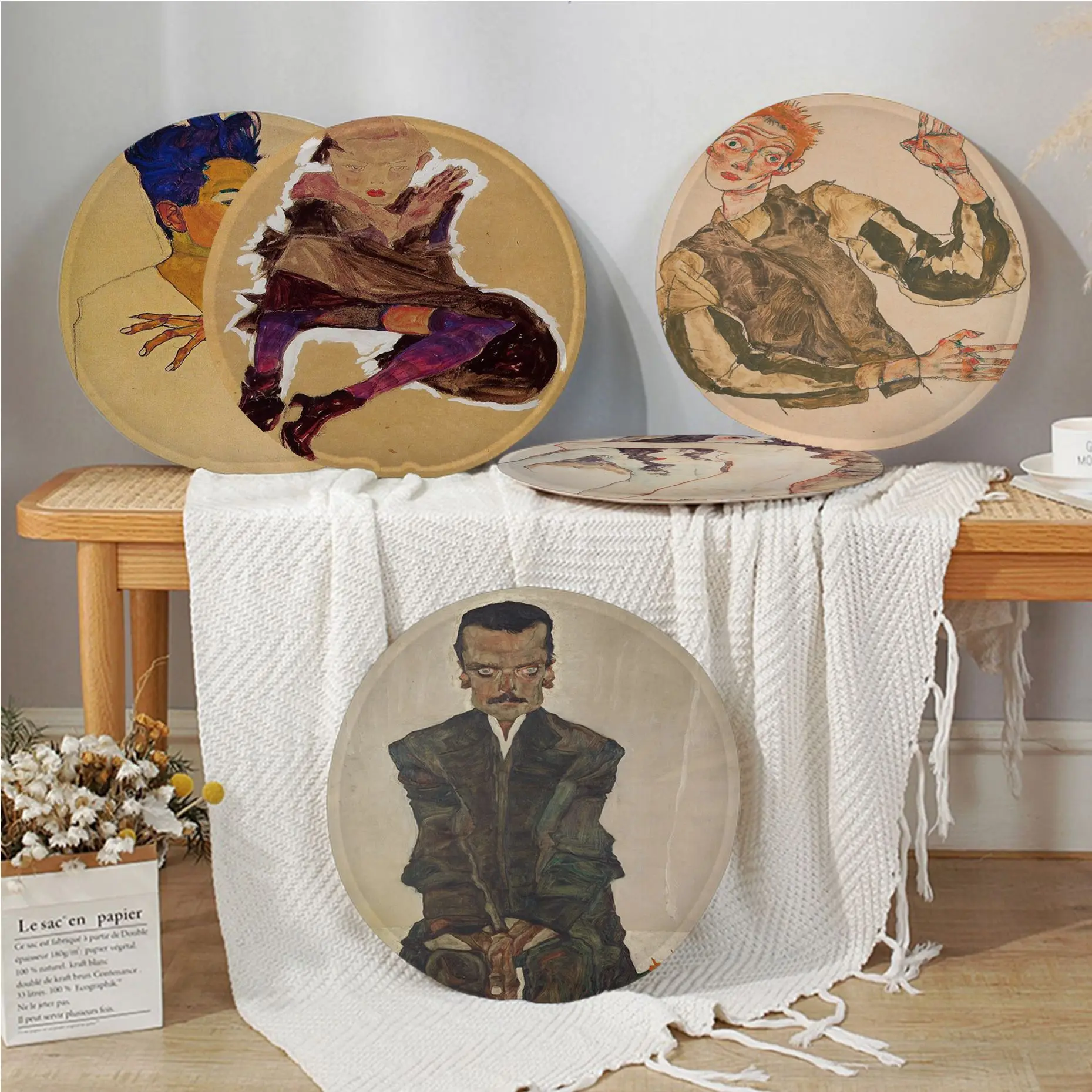 Egon Schiele Abstact Square Plush Cushion Home Back Cushion Soft Comfortable 50x50cm Outdoor Garden Cushions
Egon Schiele Abstact Square Plush Cushion Home Back Cushion Soft Comfortable 50x50cm Outdoor Garden Cushions