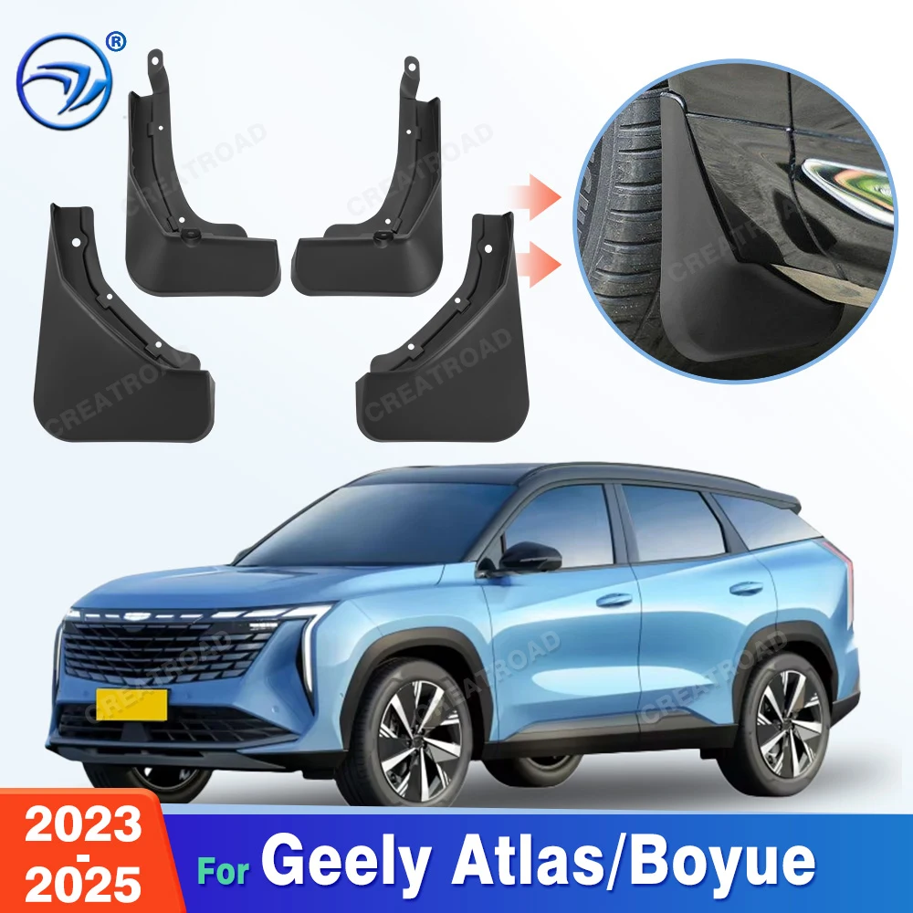 For Geely Atlas /Boyue 2023 2024 2025 Fender Mudflaps Splash Guards Mudguards Mud Flaps Car Accessories
For Geely Atlas /Boyue 2023 2024 2025 Fender Mudflaps Splash Guards Mudguards Mud Flaps Car Accessories