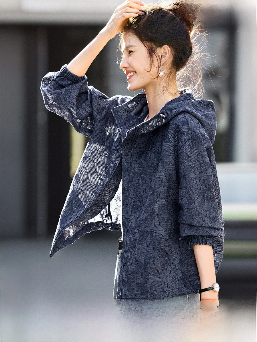 XWI Luxury Casual Texture Mom Jacket Women's Loose Fit Spring New Style Top Slimming Effect Long Sleeve Pure Color Coat
XWI Luxury Casual Texture Mom Jacket Women's Loose Fit Spring New Style Top Slimming Effect Long Sleeve Pure Color Coat