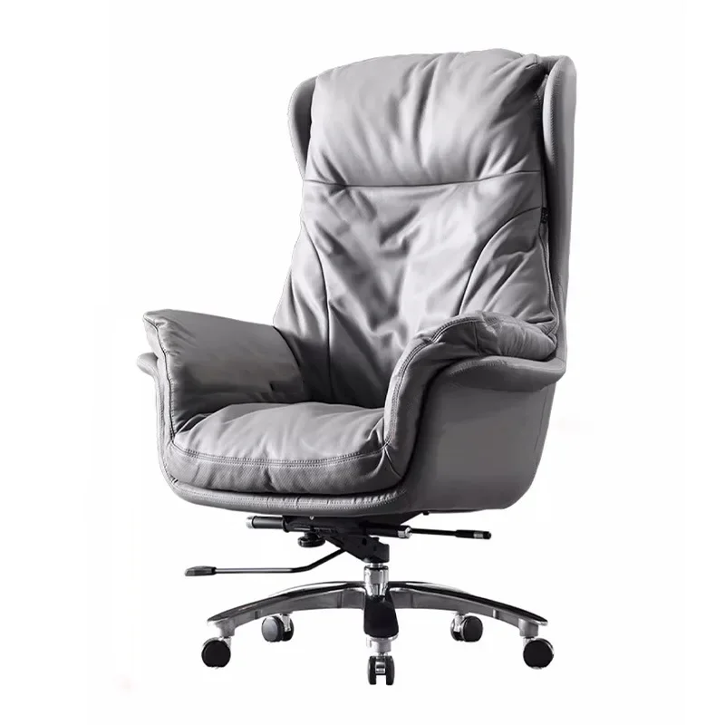 Leather boss , sedentary computer office chair
Leather boss , sedentary computer office chair
