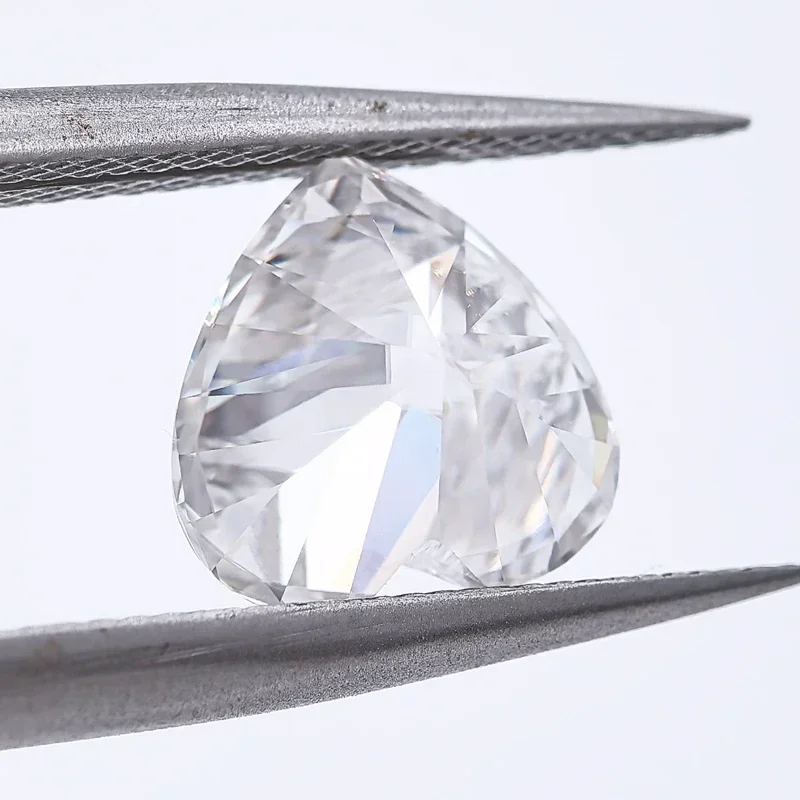 NEW Moissanite Stone Heart Cut Super White D Color VVS1 DIY Advanced Jewelry s Earrings Making Charms Gemstone Certificate
NEW Moissanite Stone Heart Cut Super White D Color VVS1 DIY Advanced Jewelry s Earrings Making Charms Gemstone Certificate