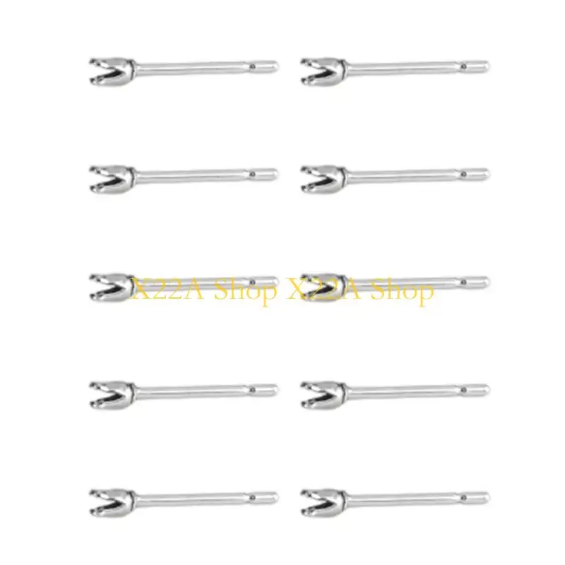 Unique Stainless Steel Earring Components Round Prong Clasps for Bead Jewelry Projects
Unique Stainless Steel Earring Components Round Prong Clasps for Bead Jewelry Projects