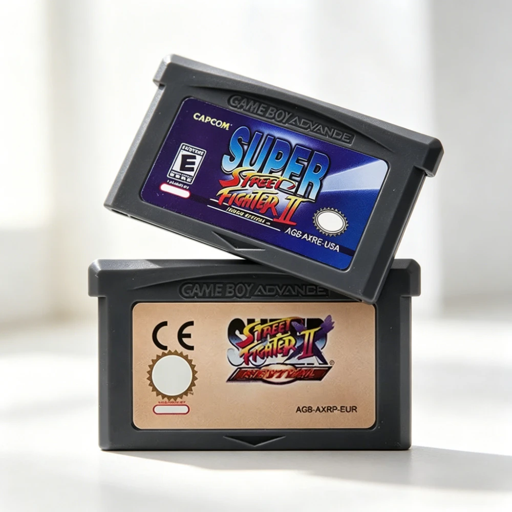 Super Street Fighter 2 GBA Game 32-bit Electronic Console Ink Cartridges Game Card DS NDSL English USA/EUR Version
Super Street Fighter 2 GBA Game 32-bit Electronic Console Ink Cartridges Game Card DS NDSL English USA/EUR Version
