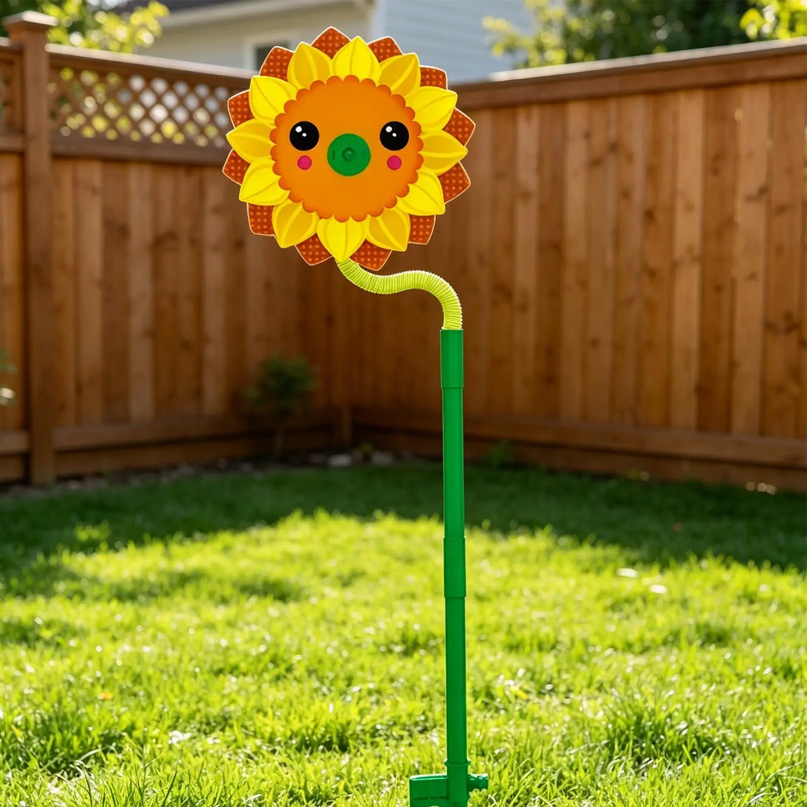 Water Sprinkler Sunflower Watering Yard Stake Funny Entertainment Sprinkler for Party Irrigation Backyard Outdoor Lawn Camping
Water Sprinkler Sunflower Watering Yard Stake Funny Entertainment Sprinkler for Party Irrigation Backyard Outdoor Lawn Camping