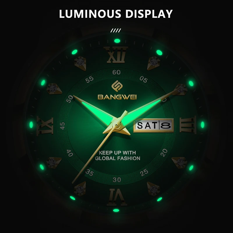 BANGWEI 2026 New Fashion Watches Men LIGE Luxury Quartz Wristwatches 30M Waterproof Luminous Steel Mens Watch Gifts Reloj Hombre
BANGWEI 2026 New Fashion Watches Men LIGE Luxury Quartz Wristwatches 30M Waterproof Luminous Steel Mens Watch Gifts Reloj Hombre