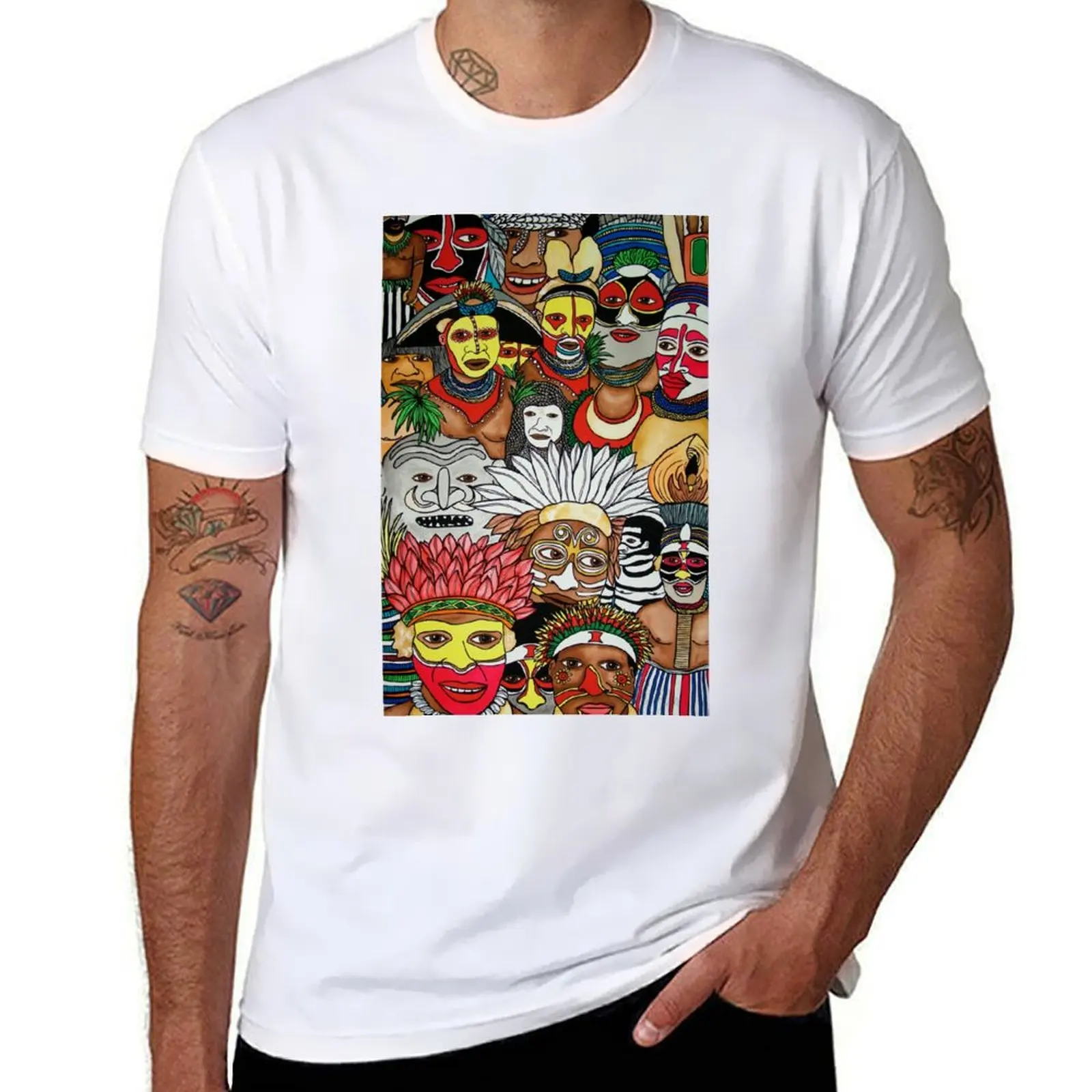 #259 - Unique PNG Culture II - Artist Nathalie Le Riche T-Shirt t shirt for man man t shirt heavy cotton T-Shirt
#259 - Unique PNG Culture II - Artist Nathalie Le Riche T-Shirt t shirt for man man t shirt heavy cotton T-Shirt
