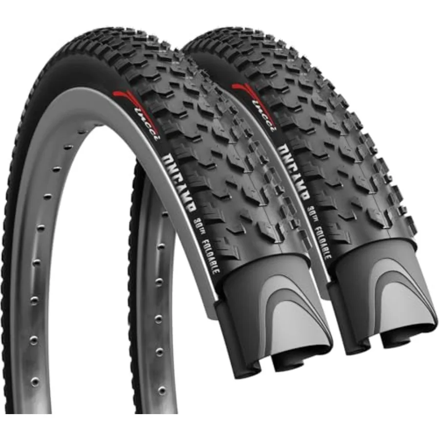 Durable 27.5 x 2.10 Mountain Bike Tires 54-584 - Kevlar Foldable 27.5 Bike Tire Oncamp for Cycle on MTB, Mud, Dirt, Offroad, XC
Durable 27.5 x 2.10 Mountain Bike Tires 54-584 - Kevlar Foldable 27.5 Bike Tire Oncamp for Cycle on MTB, Mud, Dirt, Offroad, XC