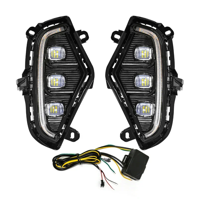 1pair Daytime Running Lamp DRL Led Lights Fog for Toyota RAV4 2019 2020 2021 Turn Signal DayLight Accessories
1pair Daytime Running Lamp DRL Led Lights Fog for Toyota RAV4 2019 2020 2021 Turn Signal DayLight Accessories