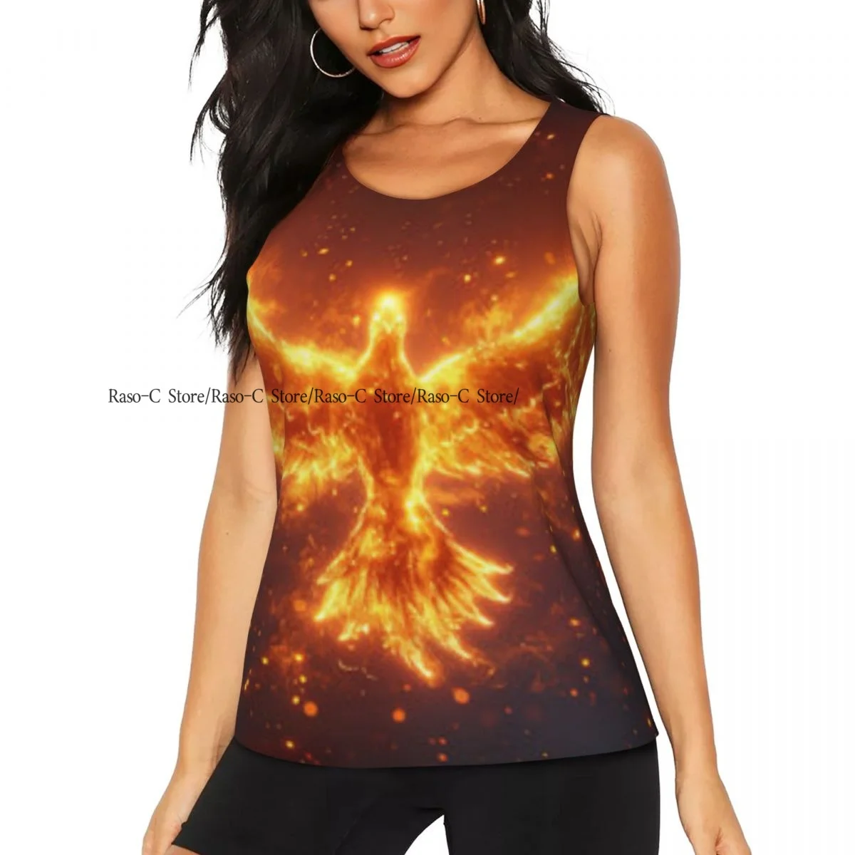 Women Casual Sport Yoga Vest Phoenix Cosmic Print Quick Dry Running T-shirt Training Workout Gym Sleeveles
Women Casual Sport Yoga Vest Phoenix Cosmic Print Quick Dry Running T-shirt Training Workout Gym Sleeveles