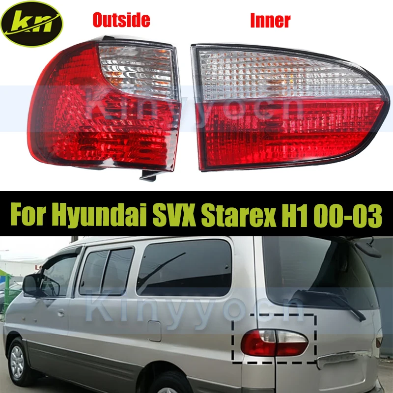 Задний бампер, задний фонарь для Hyundai SVX Starex H12000 2001 2002 2003, задний фонарь, стоп-сигнал, задний фонарь 
Задний бампер, задний фонарь для Hyundai SVX Starex H12000 2001 2002 2003, задний фонарь, стоп-сигнал, задний фонарь
