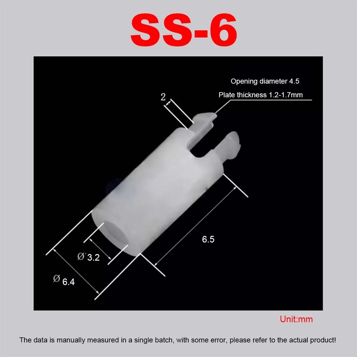 Plastic Support Column Buckle Nylon Pad Height Column PC Board Flat Bottom Isolation Column
Plastic Support Column Buckle Nylon Pad Height Column PC Board Flat Bottom Isolation Column
