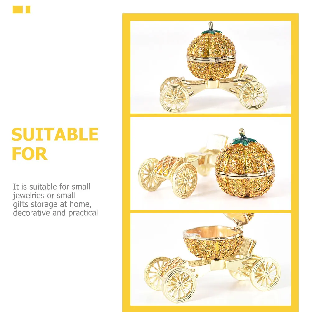 Household European Pumpkin Cart Decoration Wedding Groomsmen Alloy Girls Vintage Jewellery Boxes
Household European Pumpkin Cart Decoration Wedding Groomsmen Alloy Girls Vintage Jewellery Boxes