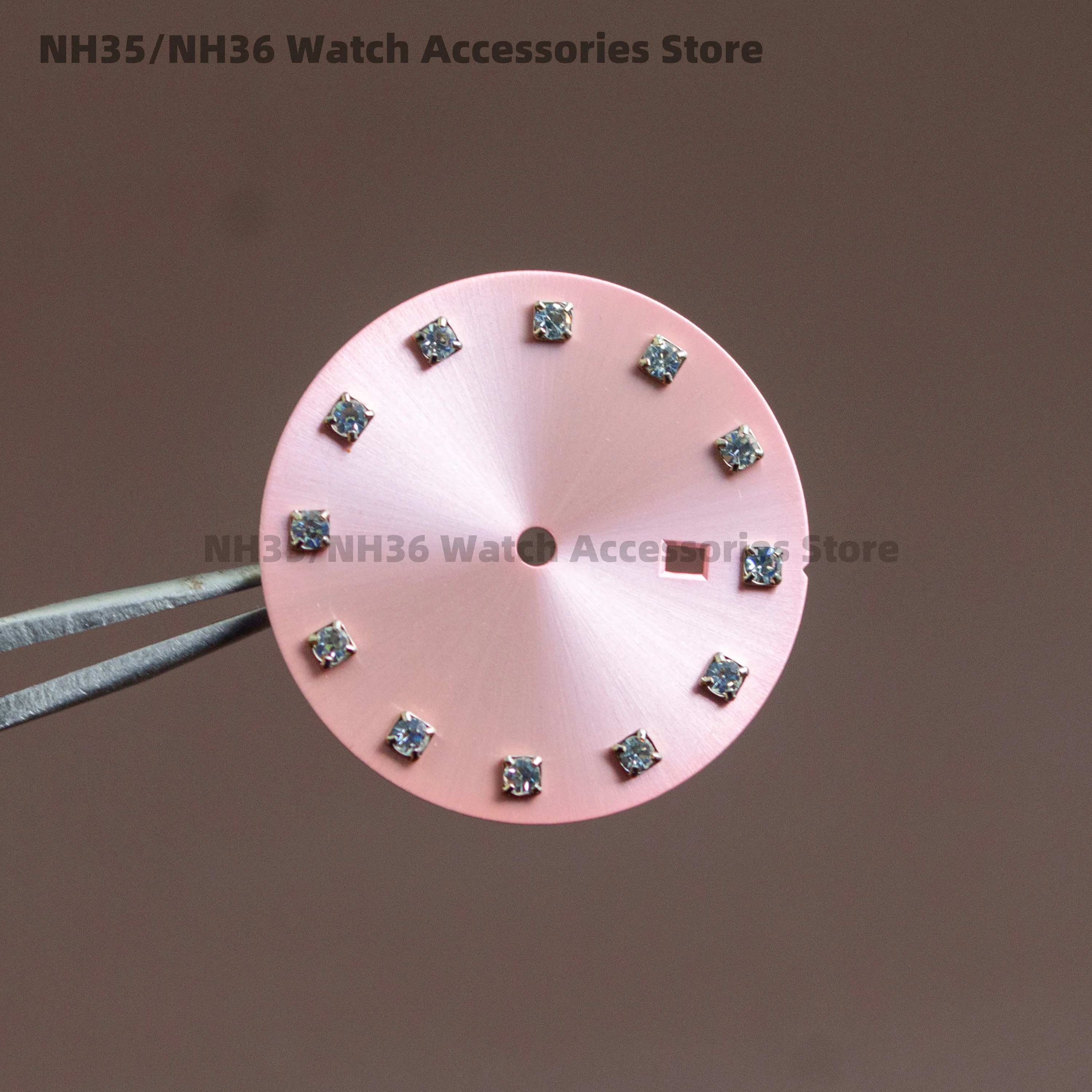 Women's Dial Diamonds Watch Face Watch Accessories for NH05 NH06 Movements Modified Parts NH05 Watch Dial 25mm Dial
Women's Dial Diamonds Watch Face Watch Accessories for NH05 NH06 Movements Modified Parts NH05 Watch Dial 25mm Dial