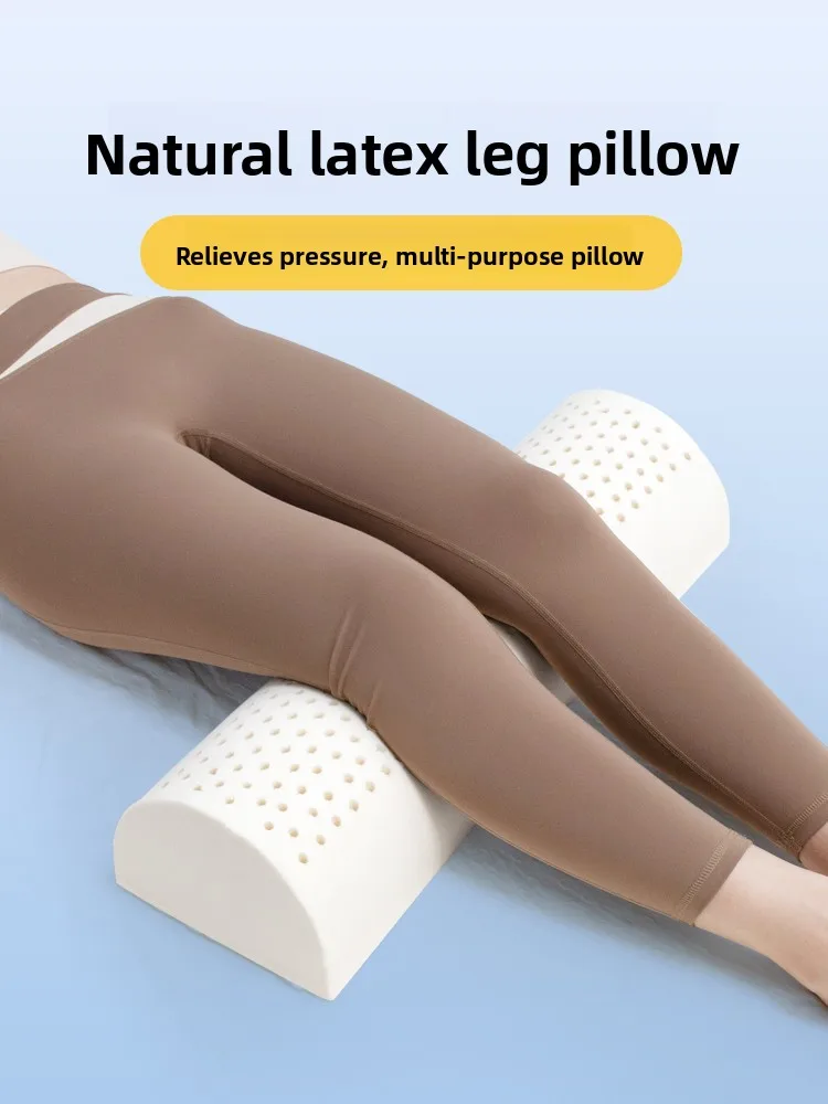 Latex Leg Pillow Elevating Feet And Legs for Pregnant And Elderly People Bedtime Use Comfortable Medium Support Half Moon Shape
Latex Leg Pillow Elevating Feet And Legs for Pregnant And Elderly People Bedtime Use Comfortable Medium Support Half Moon Shape