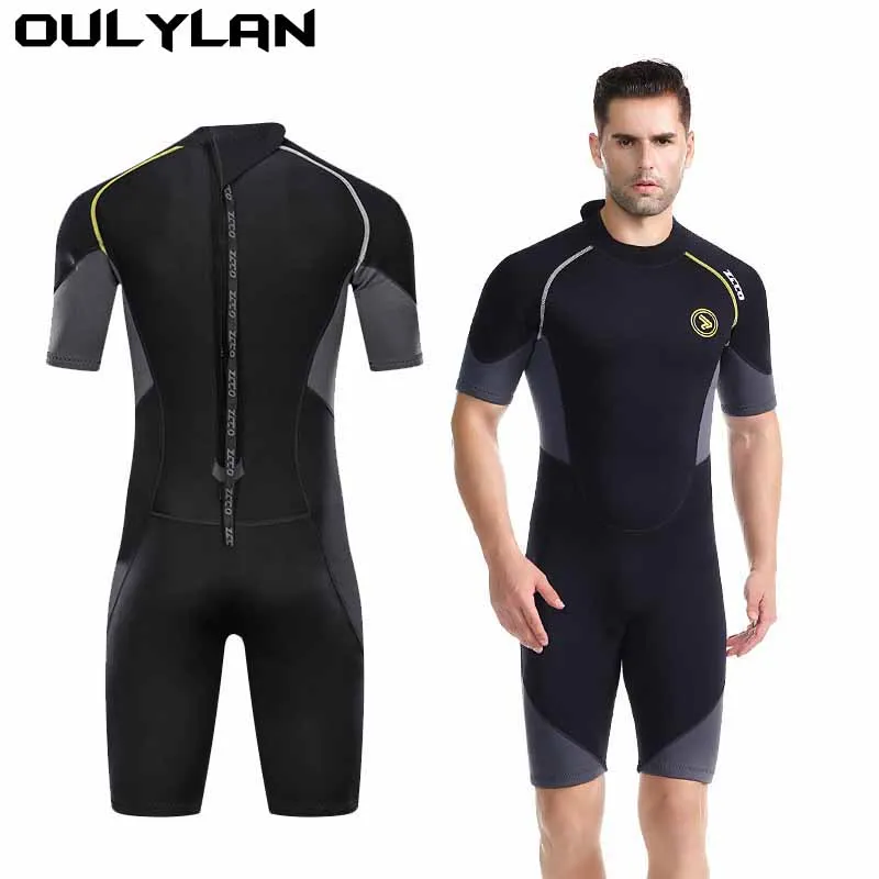 Oulylan Man Spearfishing Snorkeling Surfing Scuba Diving Suits Wetsuits 1.5mm Premium Neoprene Back Zip Shorty Dive Skin
Oulylan Man Spearfishing Snorkeling Surfing Scuba Diving Suits Wetsuits 1.5mm Premium Neoprene Back Zip Shorty Dive Skin