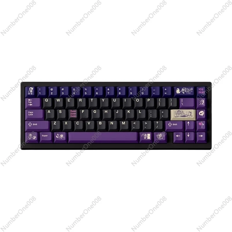 Keycap DAMN Reaper R2 Sublimation PBT Custom Mechanical Keyboard Social Animal Magnetic Axis Personality Purple
Keycap DAMN Reaper R2 Sublimation PBT Custom Mechanical Keyboard Social Animal Magnetic Axis Personality Purple