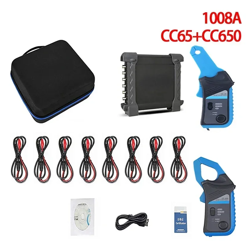 1008A Car Virtual Oscilloscopes Portable Automotive Diagnostic Oscilloscopes Tools DAQ Programmable Generator PC USB 8 Channels
1008A Car Virtual Oscilloscopes Portable Automotive Diagnostic Oscilloscopes Tools DAQ Programmable Generator PC USB 8 Channels