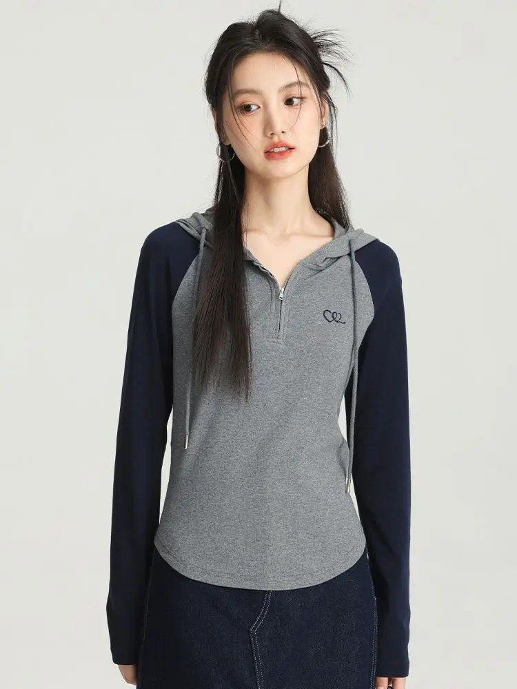 Patchwork hoodies Women Korean Fashion Casual Preppy Style Tops Spring New All Match Hooded Sweatshirts Loose Female Pullovers
Patchwork hoodies Women Korean Fashion Casual Preppy Style Tops Spring New All Match Hooded Sweatshirts Loose Female Pullovers