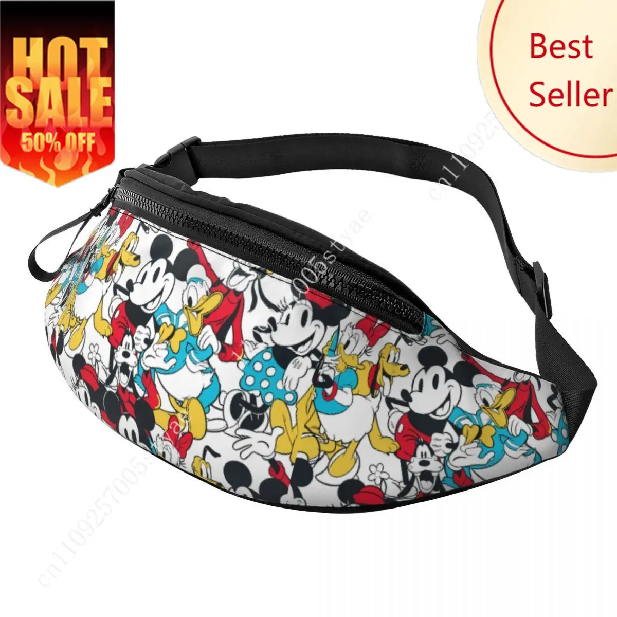 Custom Mickey Mouse Donald Duck Cartoon Fanny Pack Women Men Crossbody Waist Bag for Travel Cycling Phone Money Pouch
Custom Mickey Mouse Donald Duck Cartoon Fanny Pack Women Men Crossbody Waist Bag for Travel Cycling Phone Money Pouch