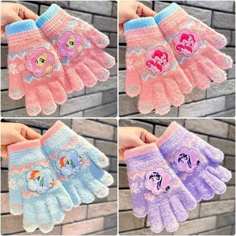 My Little Pony girls five-finger flip-up children's gloves winter plus velvet to keep warm and cute kawaii cold-proof writing
My Little Pony girls five-finger flip-up children's gloves winter plus velvet to keep warm and cute kawaii cold-proof writing