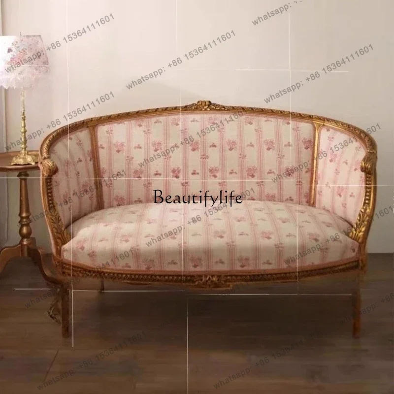 2026 Retro Solid Wood Carving Flower Double Triple Sofa Chair American Country Fabric Printing Arc Leisure SofaSSS
2026 Retro Solid Wood Carving Flower Double Triple Sofa Chair American Country Fabric Printing Arc Leisure SofaSSS