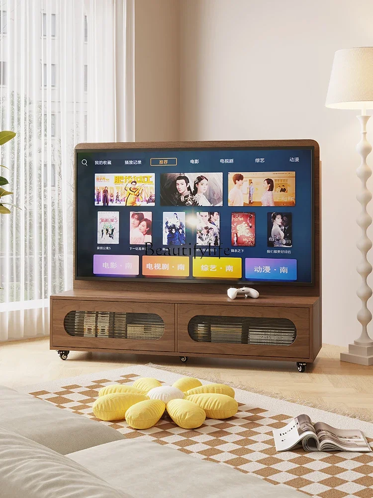 yj5Movable TV Cabinet Modern Simple Home 
yj5Movable TV Cabinet Modern Simple Home