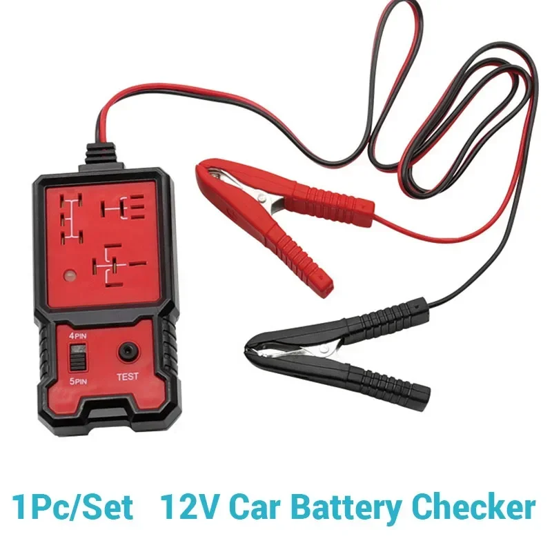 1Pc/Set Universal 12V LED Car Battery Checker Electronic Test Car Relay Tester Diagnostic Tools Automotive Accessories
1Pc/Set Universal 12V LED Car Battery Checker Electronic Test Car Relay Tester Diagnostic Tools Automotive Accessories