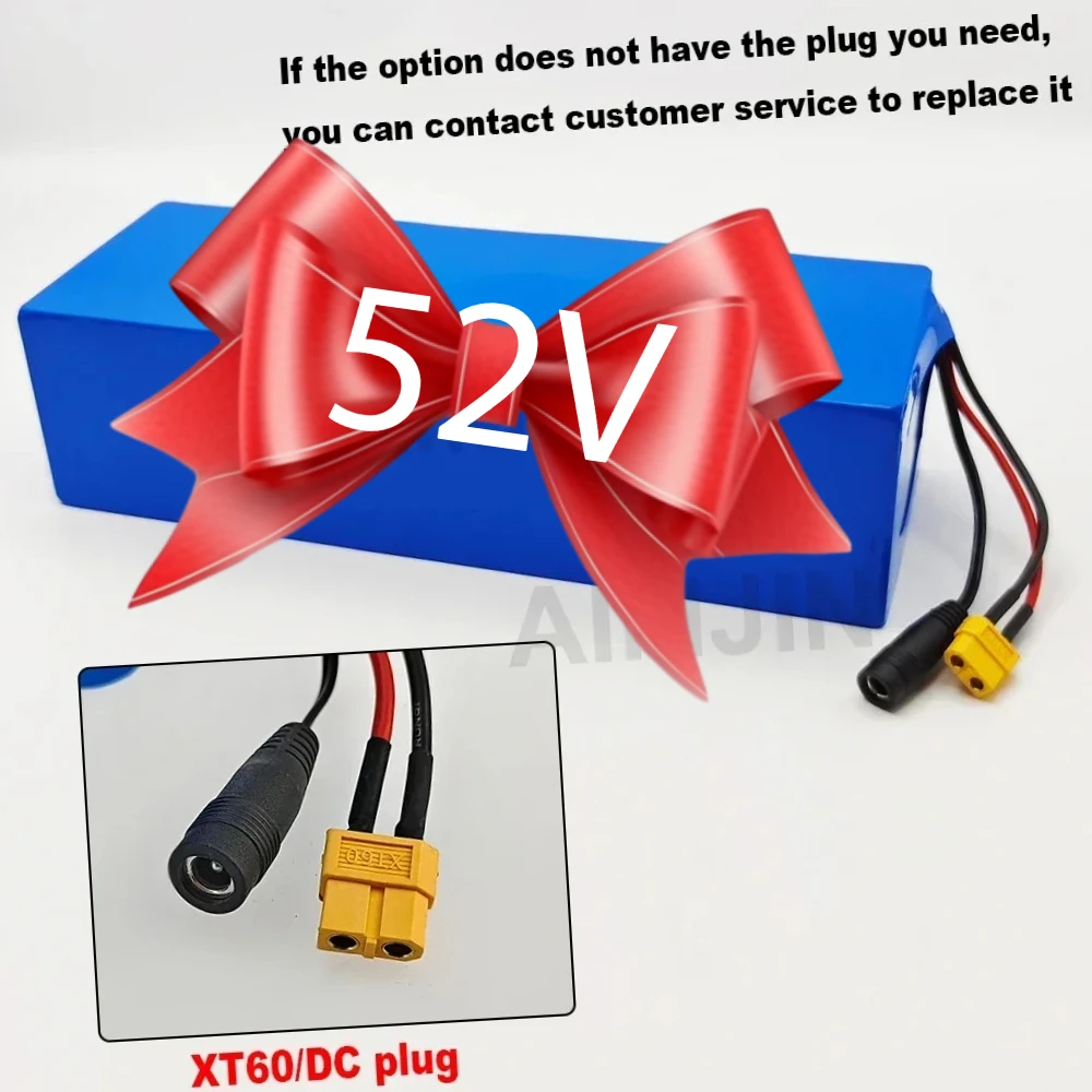 18650 Lithium Battery with BMS for Balance Car, Bike, Scooter, Tricycle 52V 14S4P battery pack 14000mah
18650 Lithium Battery with BMS for Balance Car, Bike, Scooter, Tricycle 52V 14S4P battery pack 14000mah