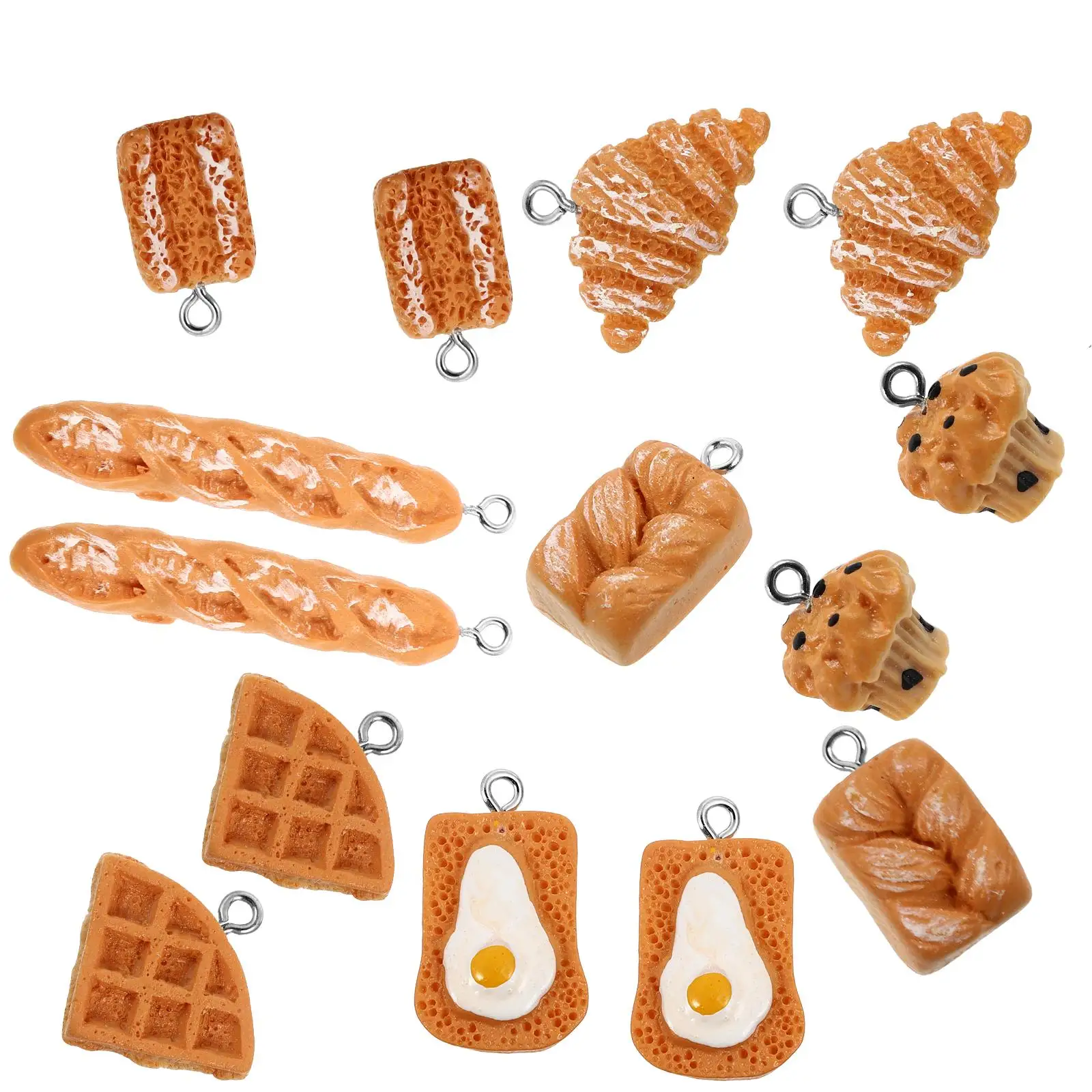 50 Pcs Baking Cake Pendant Artificial Fruit Charms Jewelry Making Resin Beads Necklace DIY Accessories Elegant Design Practical
50 Pcs Baking Cake Pendant Artificial Fruit Charms Jewelry Making Resin Beads Necklace DIY Accessories Elegant Design Practical