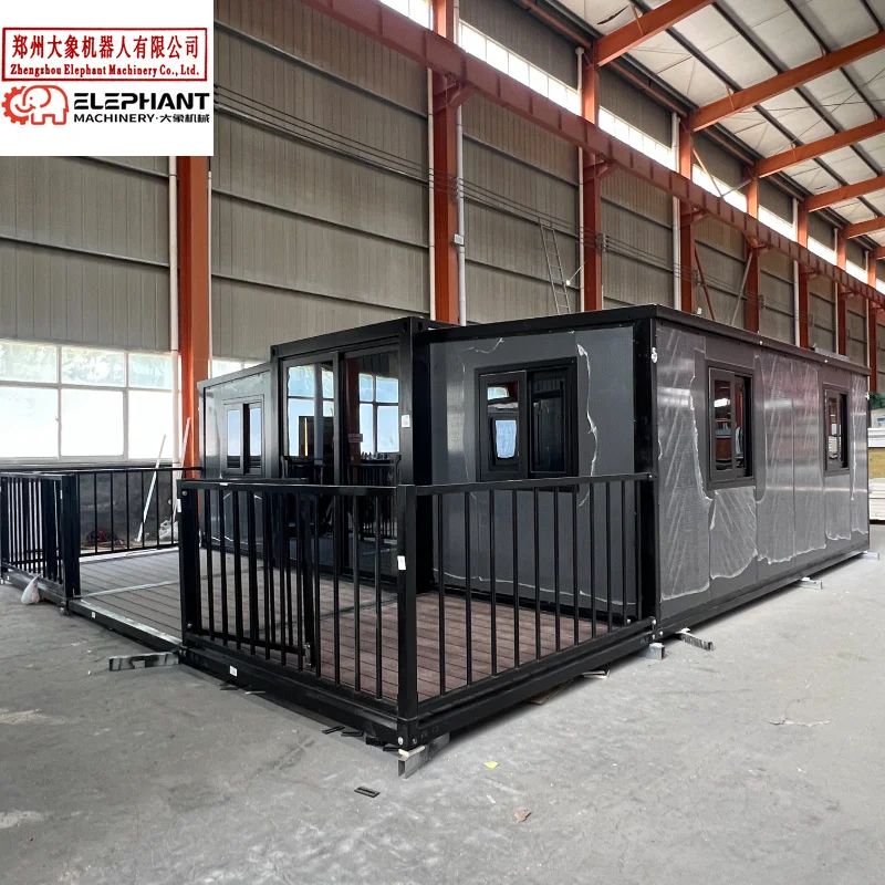40ft & 20ft Modern Attractive Steel Frame Prefab Expandable Container House on Wheels for Office or Hotel Use
40ft & 20ft Modern Attractive Steel Frame Prefab Expandable Container House on Wheels for Office or Hotel Use