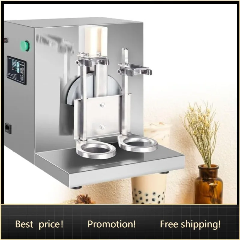 Electric Milk Tea Shaker | Double Cup Drink Mixer | Stainless Steel
Electric Milk Tea Shaker | Double Cup Drink Mixer | Stainless Steel