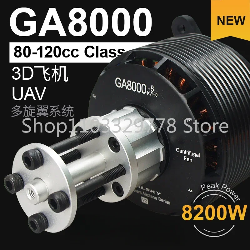DualSky-Motor sin escobillas alta potencia GA8000, 140KV, 160KV, для 80cc-120cc, абсолютный БПЛА 3D и aviones отлича (26,novedad
DualSky-Motor sin escobillas alta potencia GA8000, 140KV, 160KV, для 80cc-120cc, абсолютный БПЛА 3D и aviones отлича (26,novedad