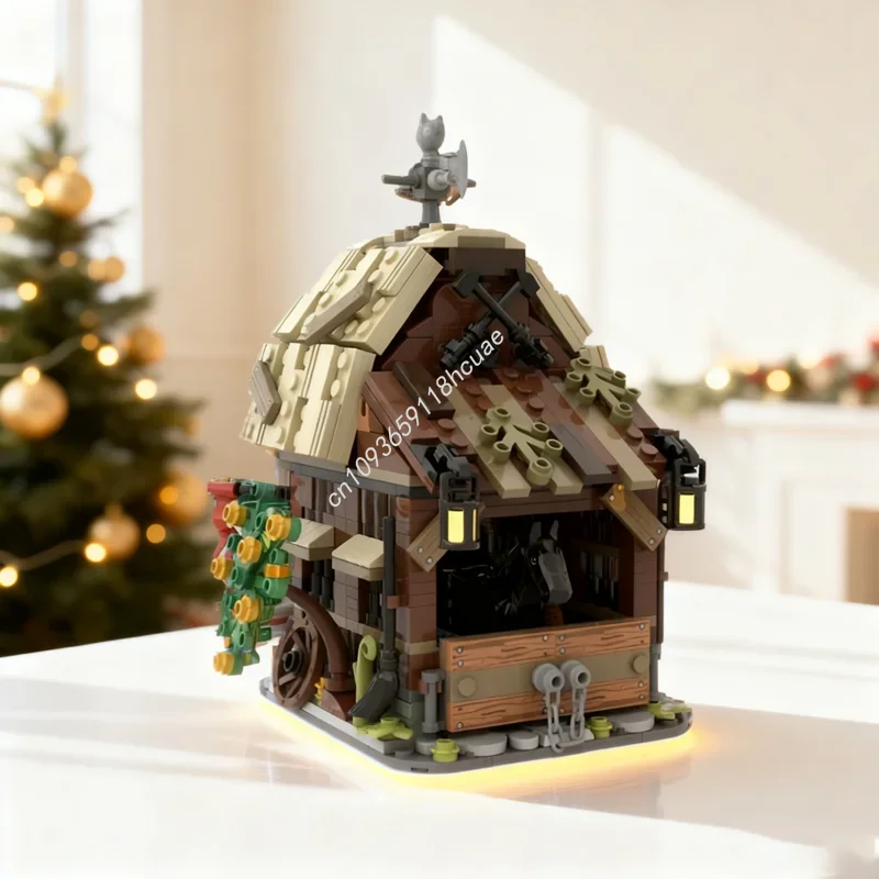 Набор для сборки средневекового замка-конюшни (594 детали) – Архитектурная модель, конструктор, рождественский подарок, игрушка для самостоятельной сборки, креативная идея
Набор для сборки средневекового замка-конюшни (594 детали) – Архитектурная модель, конструктор, рождественский подарок, игрушка для самостоятельной сборки, креативная идея