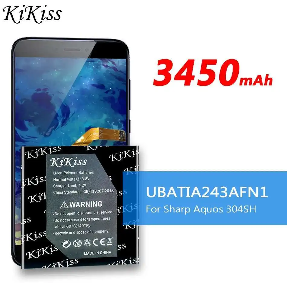 For Sharp Aquos 304SH Mobile Phone Battery 3450mAh UBATIA243AFN1 Reliable Replacement
For Sharp Aquos 304SH Mobile Phone Battery 3450mAh UBATIA243AFN1 Reliable Replacement